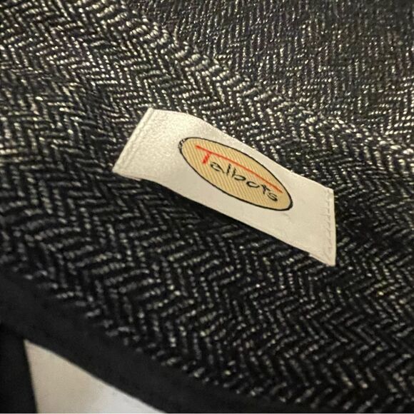 Talbots Made of Italian Fabric Wool Blend Wide Leg Trousers Pants Size 8 - Picture 9 of 10